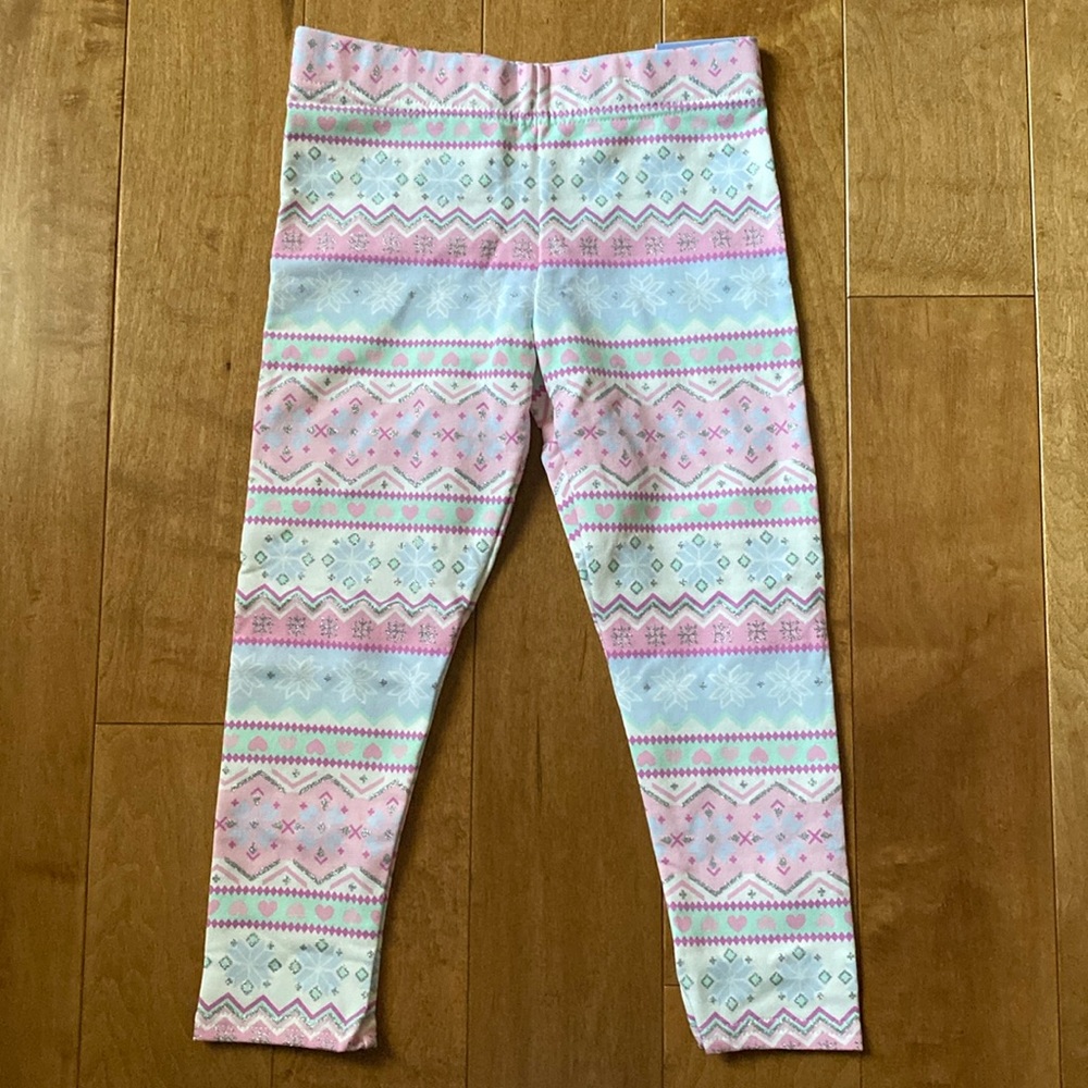 CYNTHIA ROWLEY GIRLS LEGGINGS SIZE 4